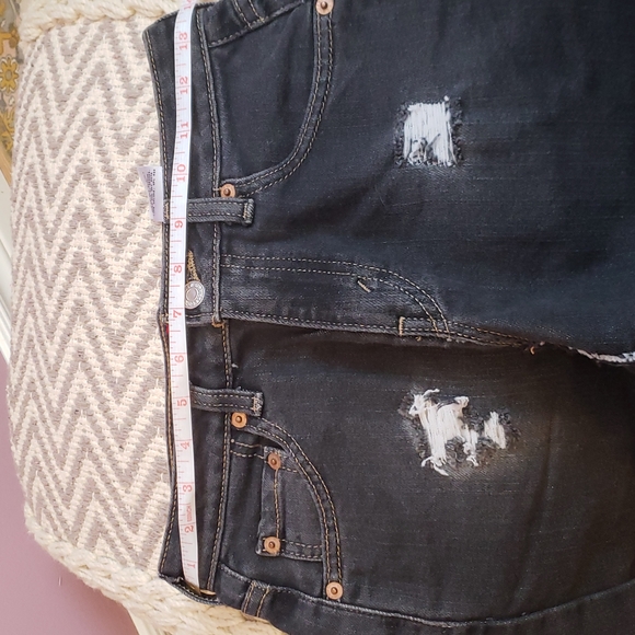 Vintage DIY Levi's Denim Mini Skirt - Picture 8 of 11